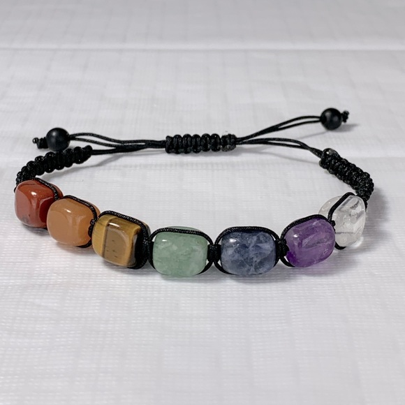 Unisex Chakra Adjustable Bracelet - Picture 6 of 7